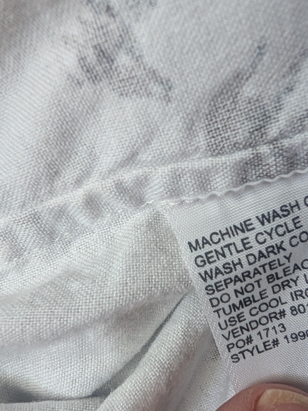 Bit & Bridle Sleeveless Button-Front Tank in Cream with Black Horse Print - Picture 5 of 5